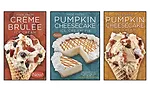 Cold Stone Creamery seasonal pumpkin flavor ice creams