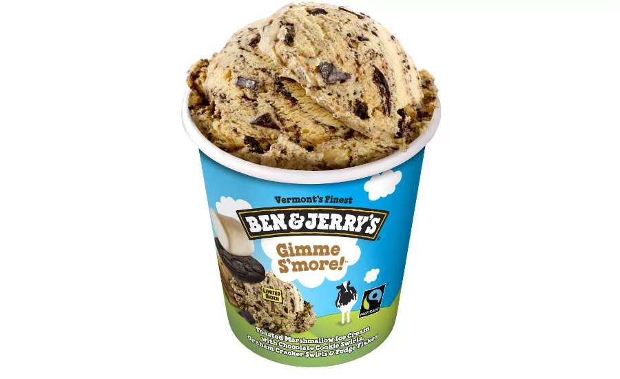 Ben & Jerry's Gimme S'more flavor
