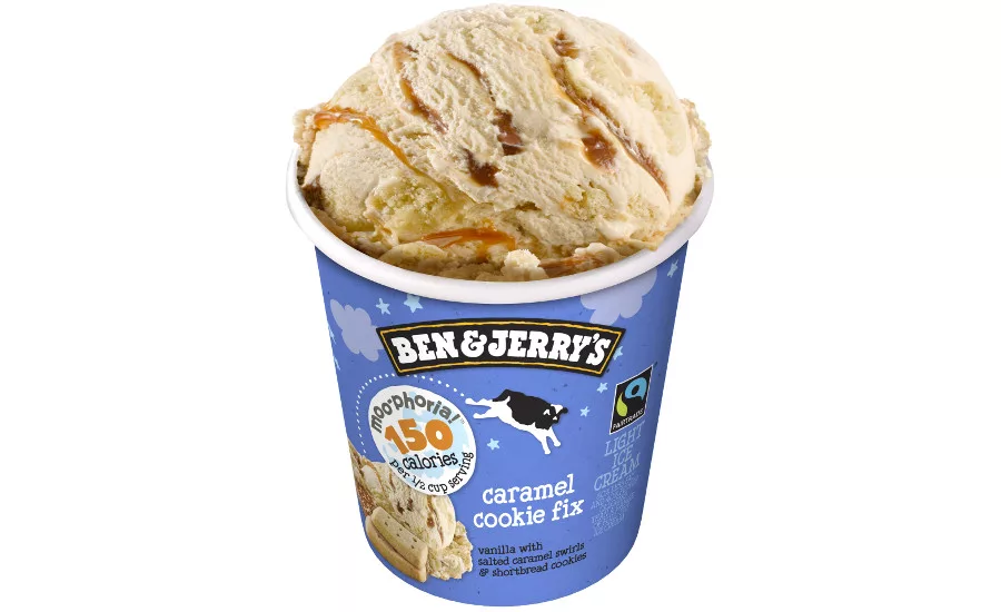 Ben & Jerry Moo-Phoria Caramel Cookie