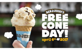 Ben & Jerry's free cone day 2017