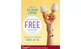 Carvel 2017 BOGO promotion
