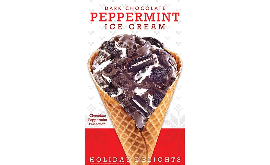 Cold Stone Creamery's Dark Chocolate Peppermint