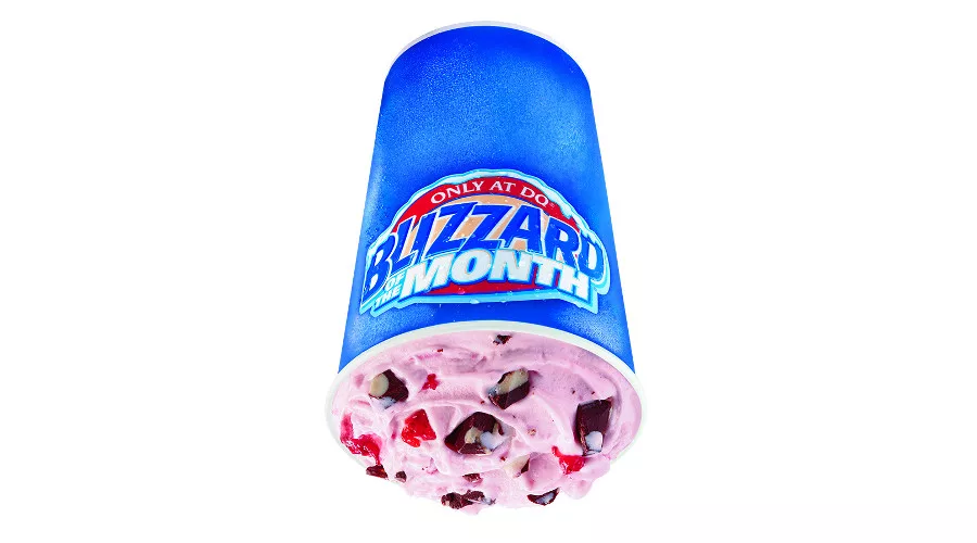 DQ Ghirardelli Dipped Strawberry Blizzard