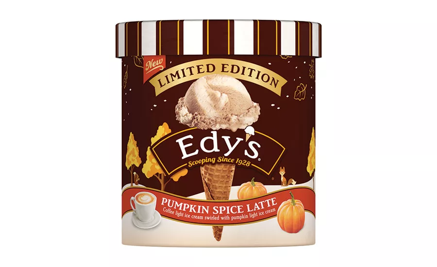 Edy's pumpkin spice latte ice cream