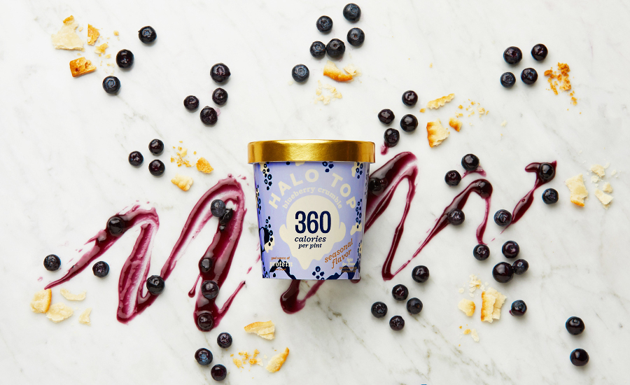 Halo Top Blueberry Crumble 