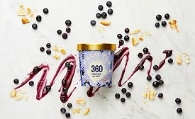 Halo Top Blueberry Crumble