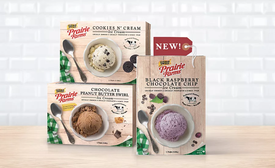 Prairie Farms naturally good premium ice cream