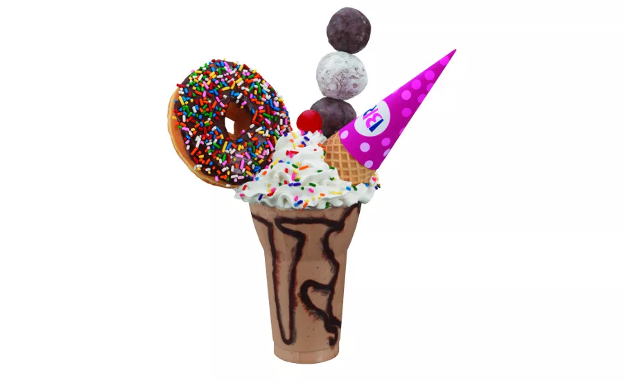 Baskin Robbins Donut Freak Shake