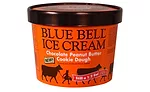 Blue Bell Chocolate Peanut Butter Cookie Dough half gallon