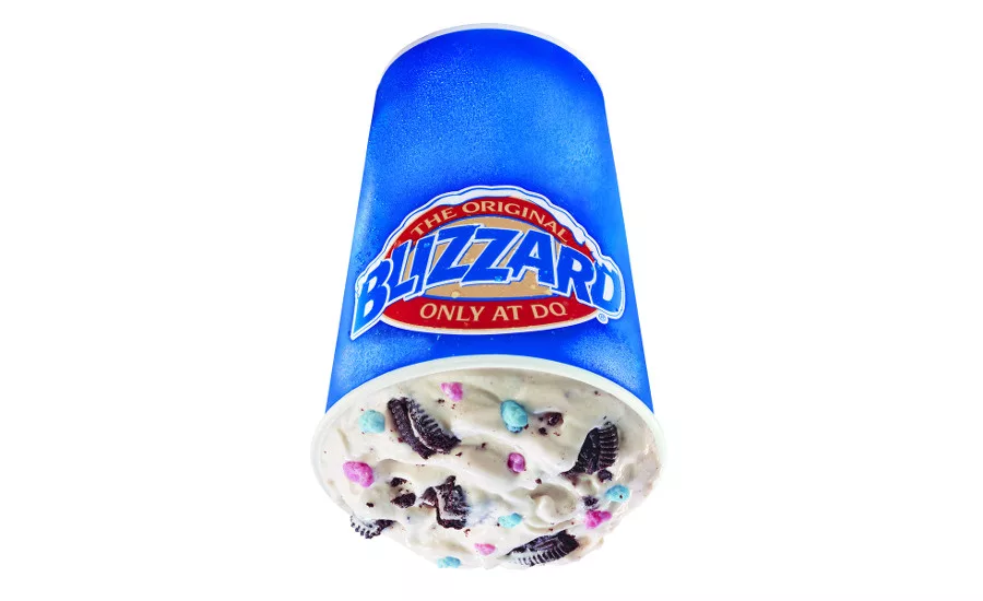 Dairy Queen Oreo Firework Blizzard treat