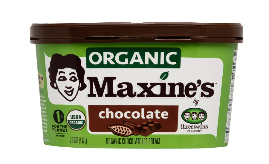 Three Twins Maxine's organic ice cream chocolate