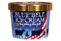 Blue Bell Red, White & Blue Bell ice cream