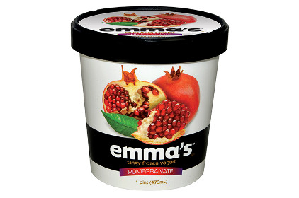 Emmas frozen yogurt pomegranate - feature