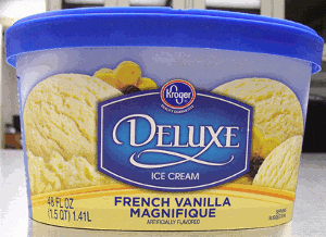of Kroger Deluxe French Vanilla Ice Cream Recalled for Undeclared Allergen