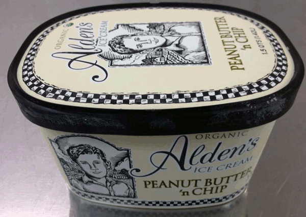 Alden Oregon peanut butter ice cream
