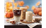 Dunkin' Donuts salted caramel coffee lineup