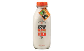 The Farmer's Cow orange cream milk