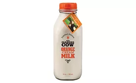 The Farmer's Cow orange cream milk