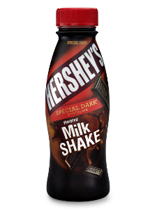 Hershey's Special Dark Chocolate milkshake