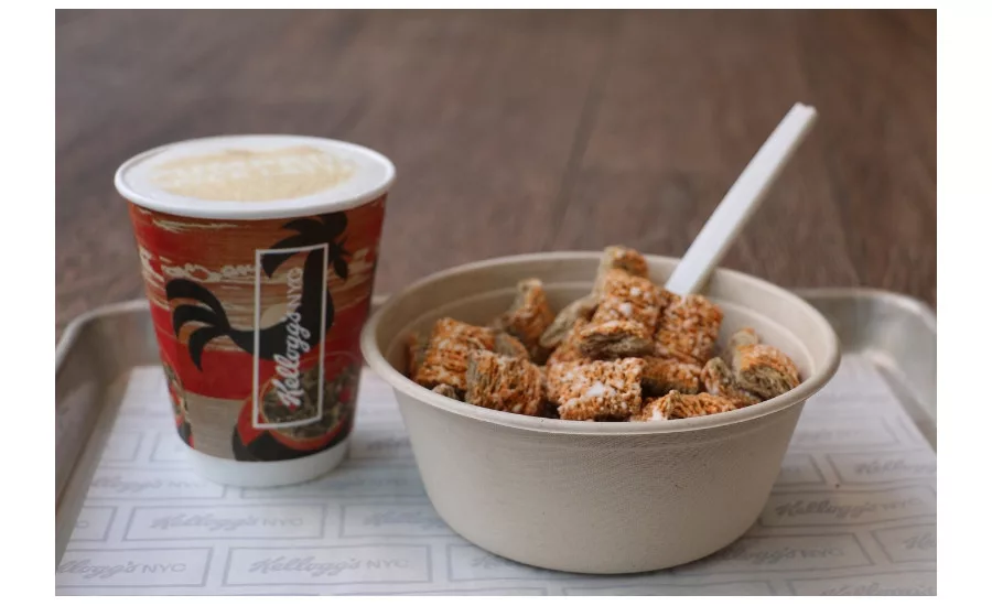 Kellogg's pumpkin spice latte cereal bowls