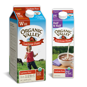 Organic Valley Lactose Free whole milk