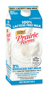Prairie Farms Lactose Free 2%