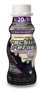 Rockin Refuel Lean Builder vanilla protein milk