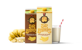 Sir Bananas low-fat milk 