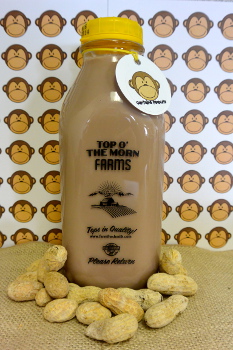 Top of The Morn Farms Peanut Butter Choc Milk