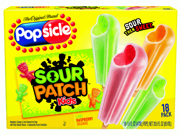 Popsicle Sour Patch Kids frozen novelty Unilever dairyfoods.com Dairy Foods magazine