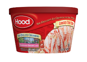 Hood Strawberry Shortcake Ice cream