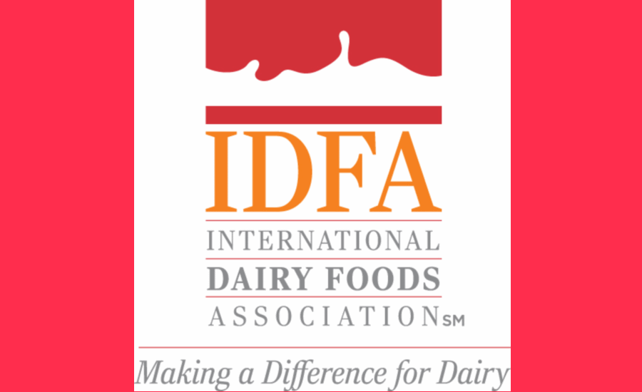 IDFA logo on red