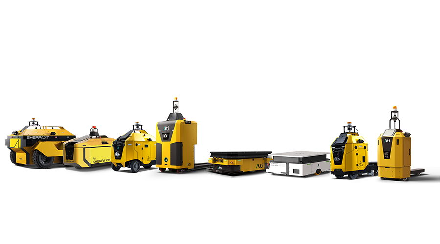 Ati Motors AUTONOMOUS MATERIAL HANDLING SOLUTIONS