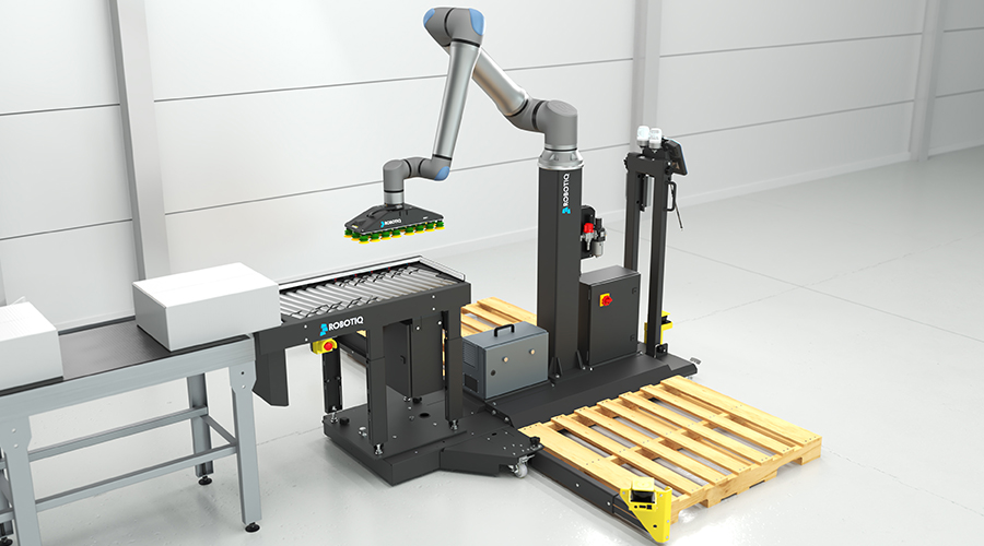 Robotiq  PRODUCTION-READY PALLETIZER