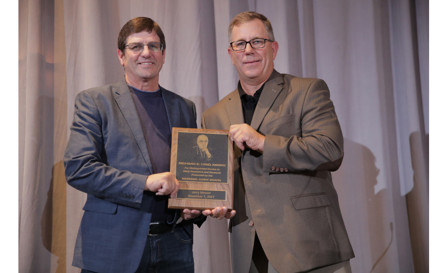 Jerry Messer receives Lyng Award