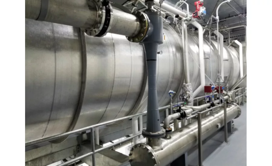MPC vacuum belt dryer