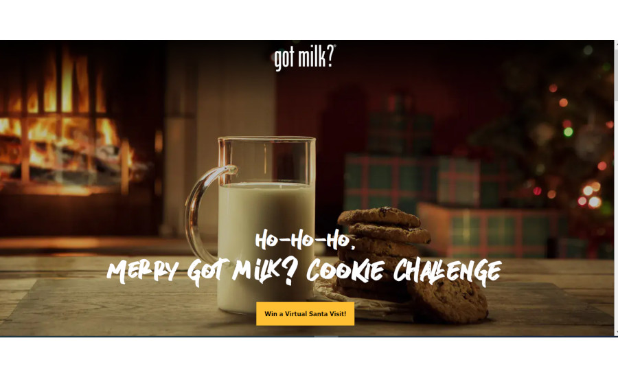 MilkPEP Santa promotion