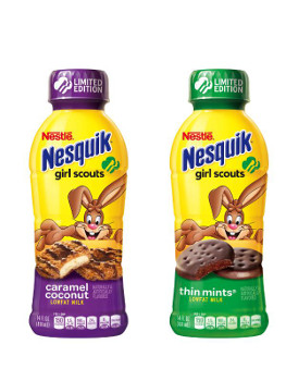 Nesquick Girl Scout Cookie flavors