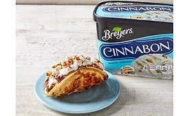 Breyers Cinnabon frozen dairy dessert