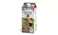 Organic Valley lactose free chocolate milk