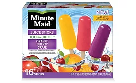 Minute Made juice sticks