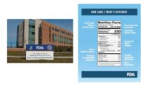 FDA HQ and Nutrition Facts panel