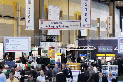 Pack Expo show floor PMMI