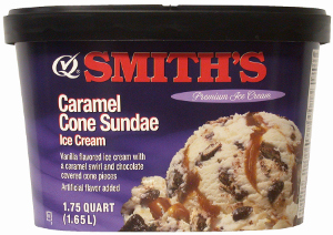 Smith's new ice cream container