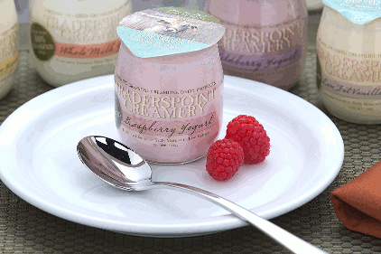 Verallia glass jar for yogurt feature