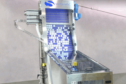 Simplimatic Cap Feeder Model 1900 feature size