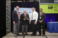 Bel Brands USA Plant of the Year award presentation at the International Dairy Show