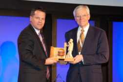 Larry Jensen, President of Leprino Foods Company,  Receives 2013 NCI Laureate Award