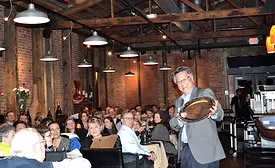 Cal Poly Professor Phil Tong at his retirement dinner