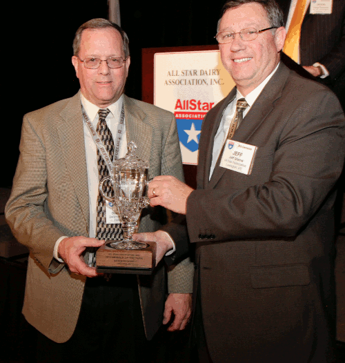 All Star Dairy Association Member of the Year Don Scholten
